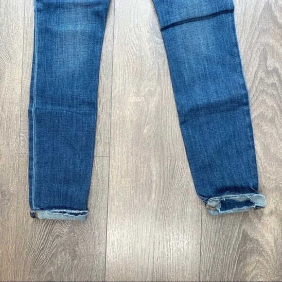 Anthropologie Joe's Jeans Women's Skinny Jeans Icon Ankle Denim Rolled Cuff Hem - Picture 11 of 15
